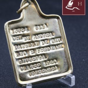 Italian WW2 Dog Tag - Piastrina Regio Esercito Italiano