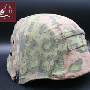 WAFFEN SS STAHLHELM TARNBEZUG - GERMAN WAFFEN SS HELMET COVER