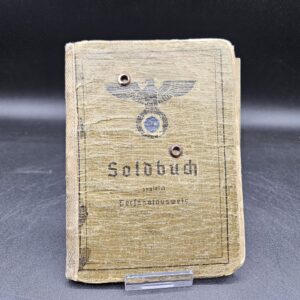 Soldbuch of a Heer artillery man