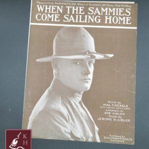 When the Sammies come sailing home  – World War 2 Sheet Music