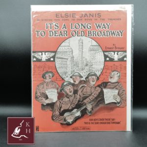 It's a long way to dear old Broadway -  World War 2 Sheet Music