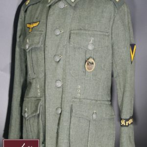 German Küstenartillerie field blouse - rare large size
