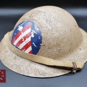 WW2 U.S. Home Front Civil Defence Helmet - Brodie