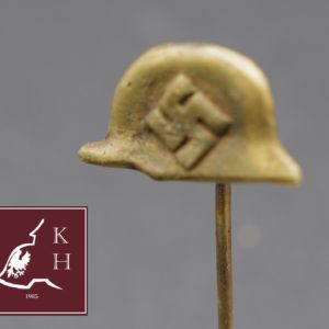 Nationalsozialistische sympathie abzeichen - stahlhelm