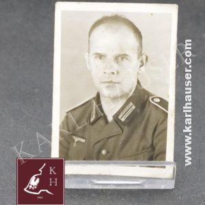 Portrait of a german soldier in 1936 uniform