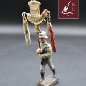 LINEOL  German Toy Soldier Marching with Jingling Johnny