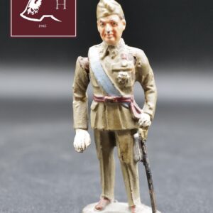 Elastolin Militär General Francisco Franco - movable arm