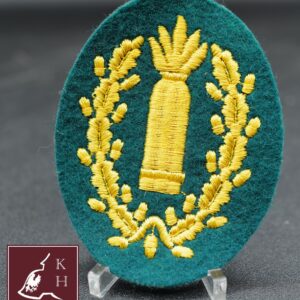 Wehrmacht Heer Ärmelabzeichen für einen Richtkanonier der Artillerie
