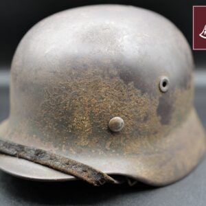 Wehrmacht Heer Stahlhelm M40 - Glocke 64 mit tarnklackierung