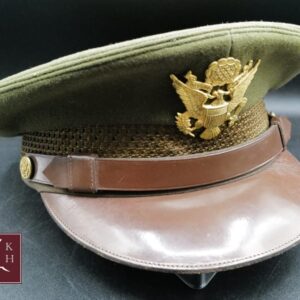 US WWII OFFICERS VISOR CAP