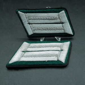 Wehrmacht Heer Paar Kragenspiegel für einen Zahlmeister