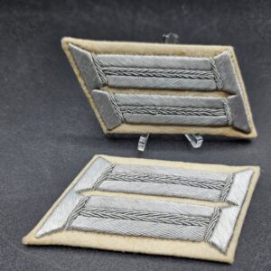Wehrmacht Heer  Kragenspiegel für den Parade-Waffenrock für Offiziere der Infanterie