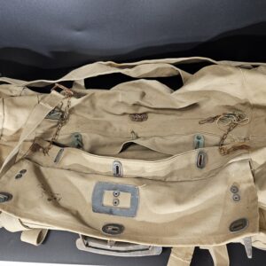 Italian Army Officer Suitcase - recycled by Police after second world war