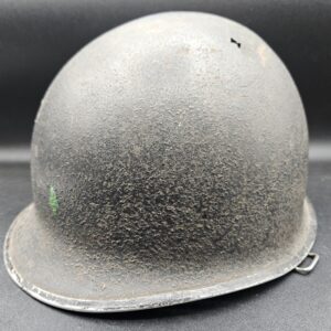 US M1 HELMET SHELL FRONT SEAM SWIVEL BAIL -  91st Infantry Division