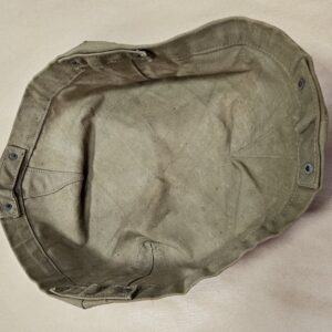WWII GI Canvas Wash Basin