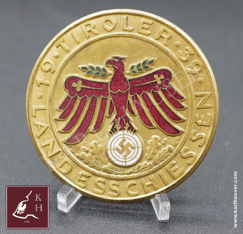 Art.  1939-tirol-landesschiessen-shooting-award-gold-grade