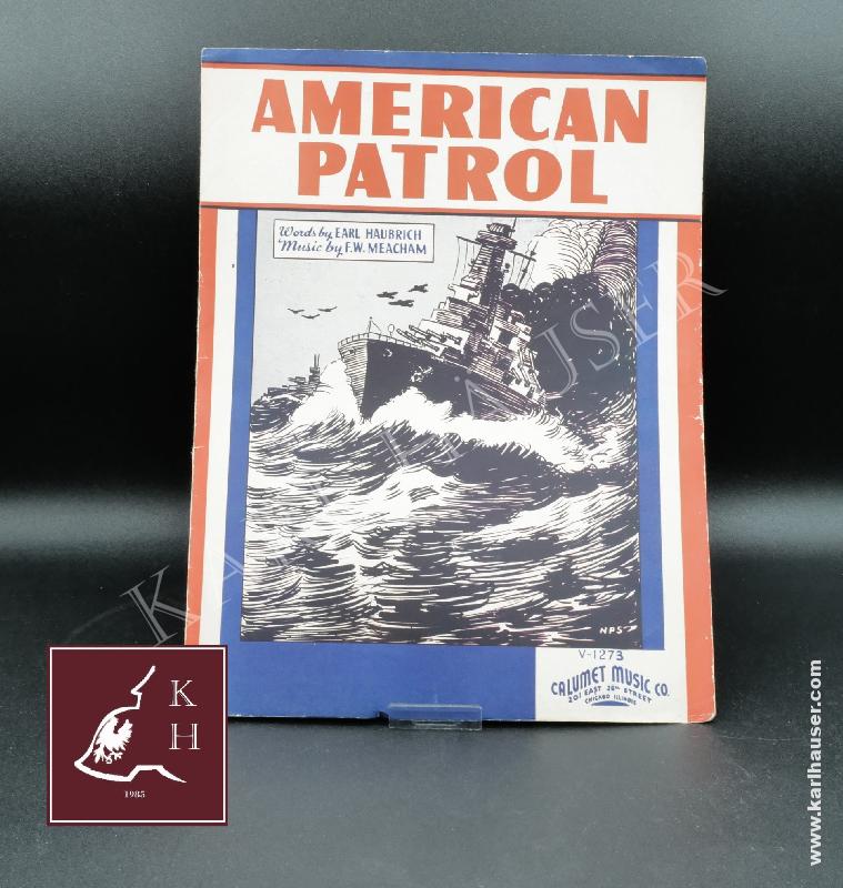 Art.  american-patrol-world-war-2-sheet-music