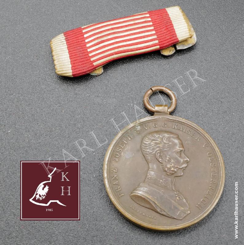Art.  austrian-medal-carolus-imp-et-rex-apost-hung-fortitudini