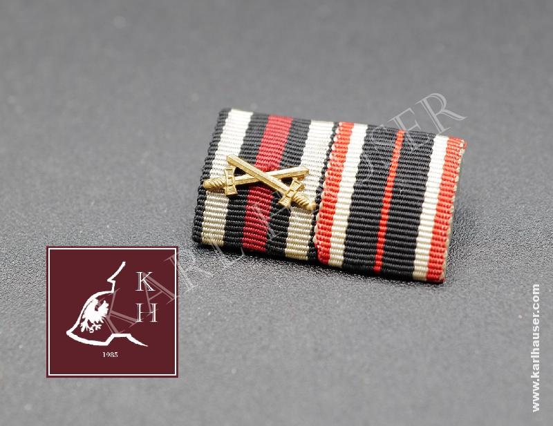 Art.  bandspange-ehrenkreuz-fuer-frontkaempfer-mit-schwertern-und-kriegsverdienstmedaille