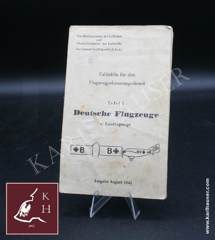 Art.  deutscher-flugzeuge-bilder-tafel-1-landflugzeuge-ausgabe-august-1941
