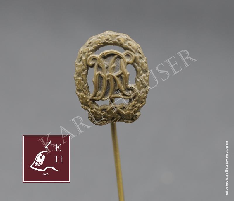 Art.  deutsches-reichssportabzeichen-in-bronze-drl-mit-hakenkreuz-minatur