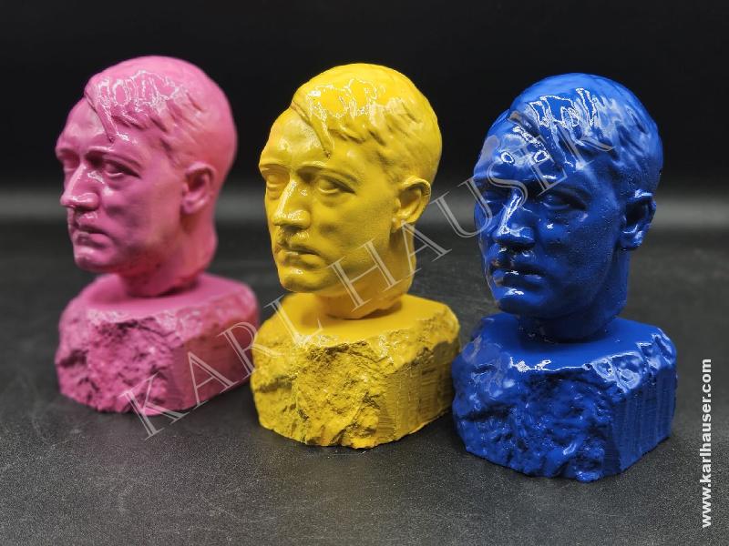 Art.  dictators-in-colours-no-more-black-and-white-jp-original-artcrafts-yellow