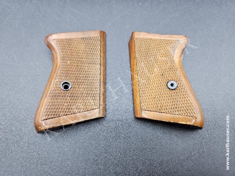 Art.  german-ppk-wooden-grips-walther-pistol
