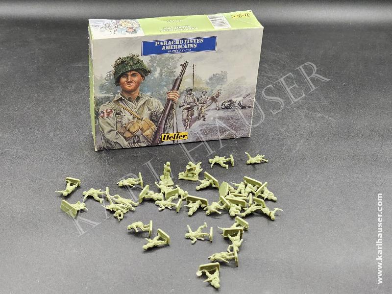 Art.  heller-172-toy-soldiers-parachutistes-americains-just-34-pcs-on-48