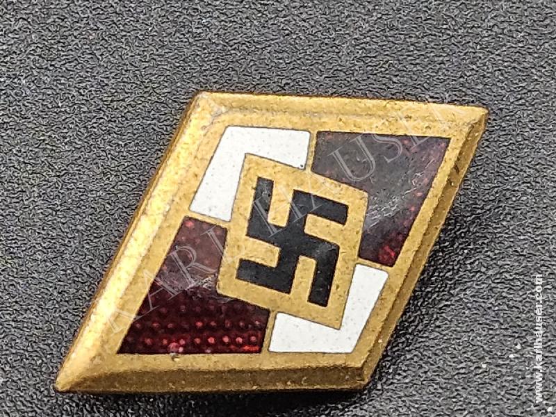 Art.  hitler-jugend-mitgliedsabzeichen-gold
