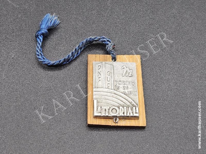 Art.  italian-fascist-littoriali-pnf-guf-torino-1940-badge