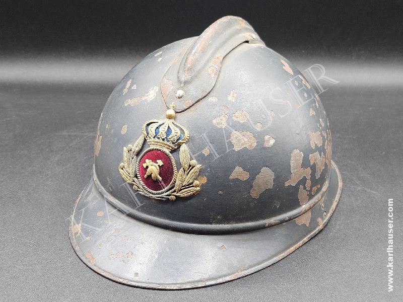 Art.  italian-m15-helmet-blue-horizon-with-metal-navy-badge-genio