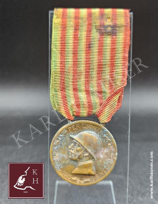 Art.  italian-medal-coniata-nel-bronzo-nemico-guerra-per-lunita-ditalia-1915-1918