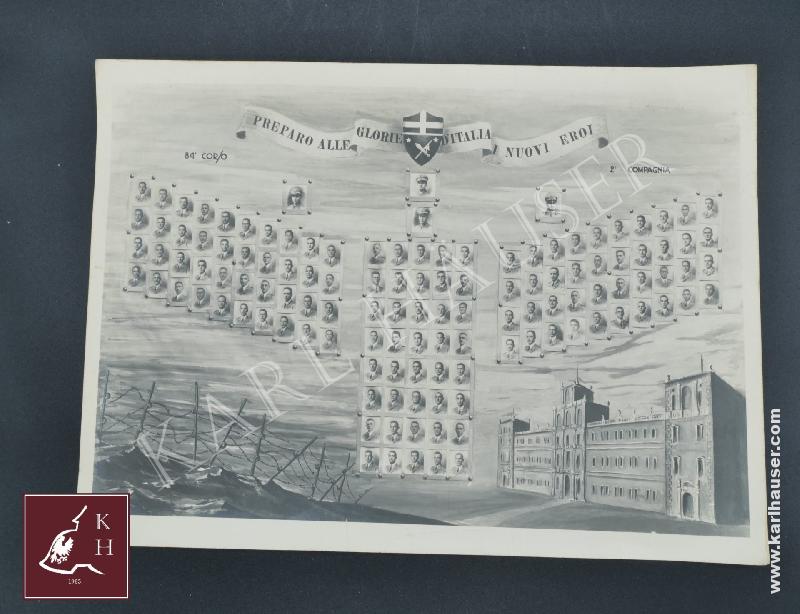 Art.  italian-military-academy-in-modena-picture-of-84-group-2nd-company-1942