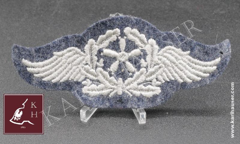 Art.  luftwaffe-armelabzeichen-fur-fliegertechnisches-personal-woven-patch-for-aircrew-members-of-the-german-air-force-in-ww2
