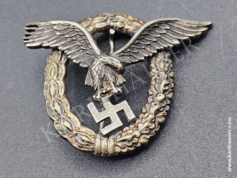 Art.  luftwaffe-flugzeugfuehrerabzeichen-hakenkreuz-repariert
