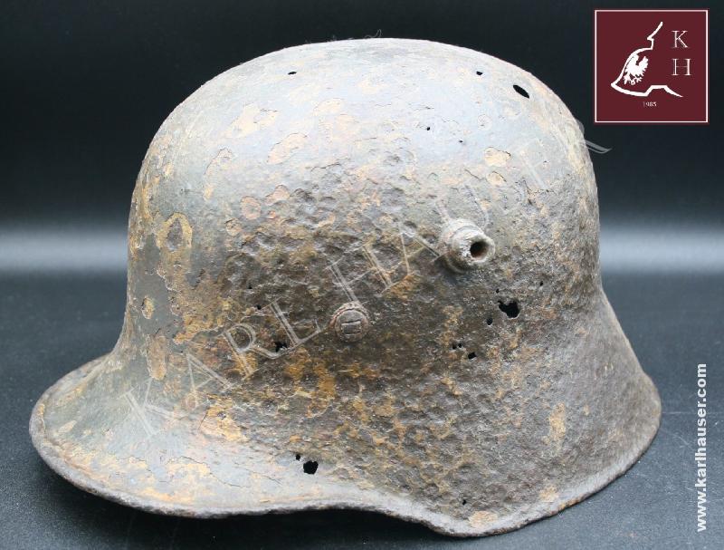 Art.  m16-stahlhelm-glocke-german-ww1-helmet-shell-relic