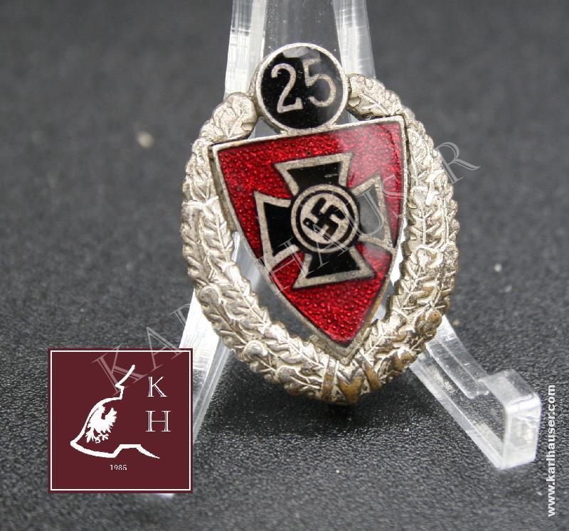 Art.  nationalsozialistischer-reichskriegerbund-nsrkb-silberne-ehrennadel-fur-25-jahrige-mitgliedschaft