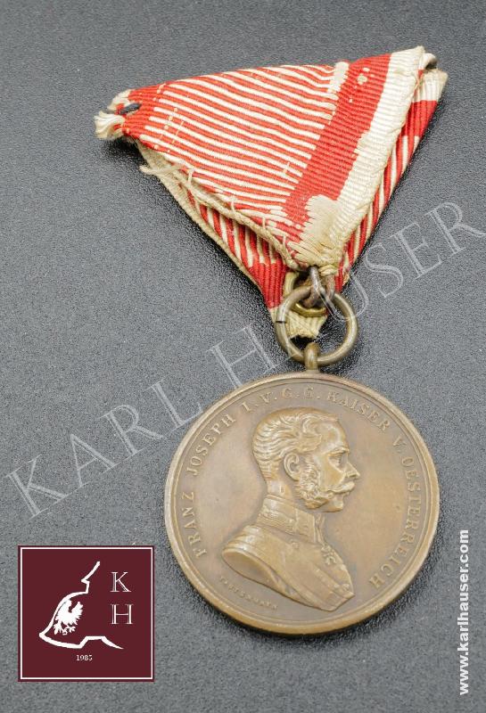 Art.  osterreich-bronzene-tapferkeitsmedaille-kaiser-franz-joseph-i