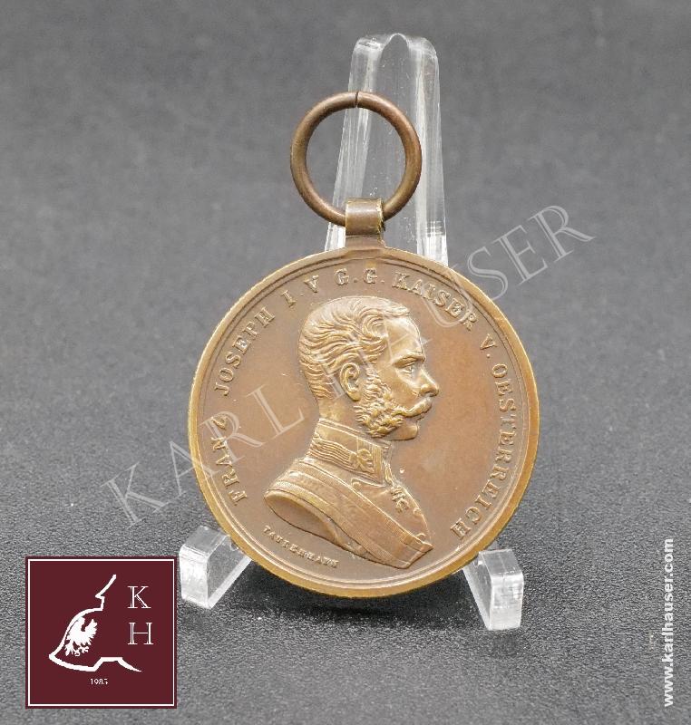 Art.  osterreich-bronzene-tapferkeitsmedaille-kaiser-franz-joseph-i-ohne-band