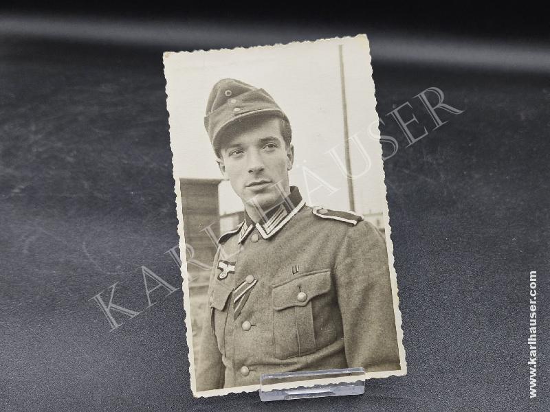 Art.  portrait-of-a-german-veteran-of-russia-campaign-awarded-of-ek2-and-kvk