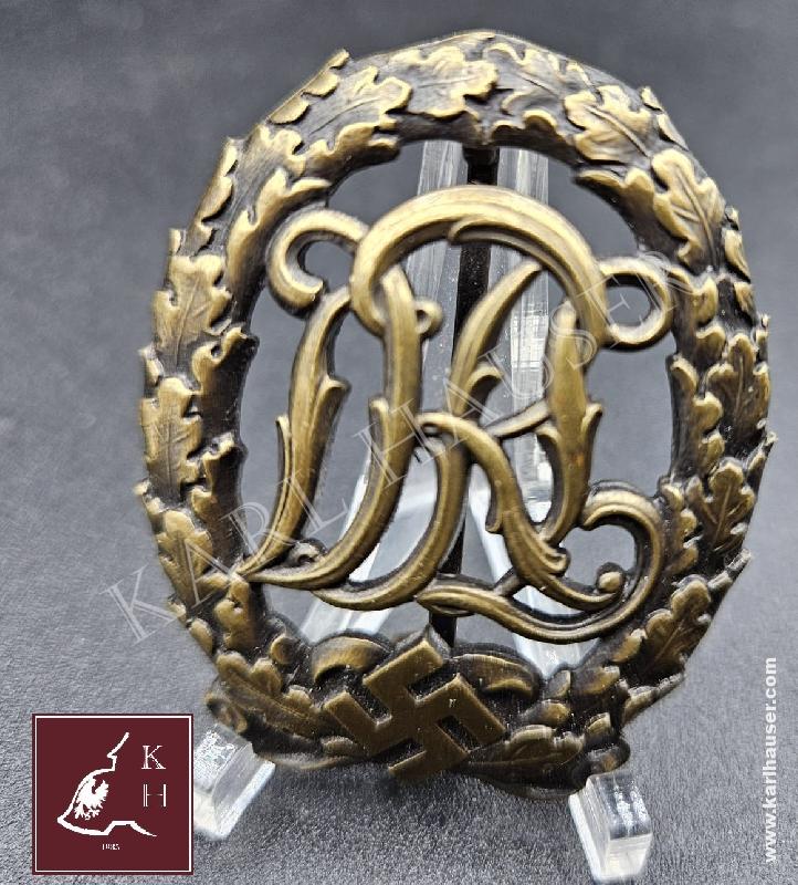 Art.  reichsportabzeichen-drl-in-bronze-hersteller-ernst-l-muller-pforzheim
