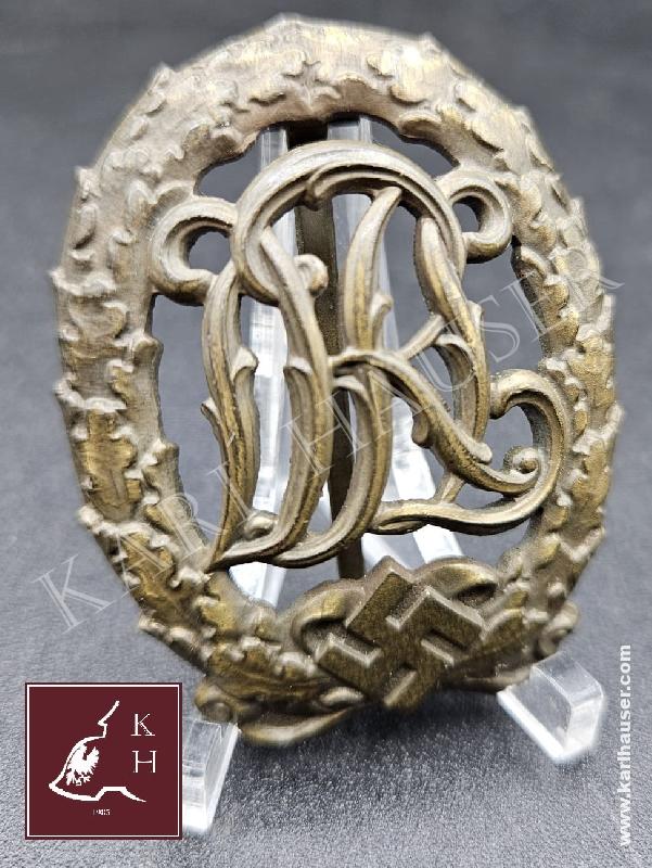 Art.  reichsportabzeichen-drl-in-bronze-hersteller-h-wernstein-jena-lobstedt