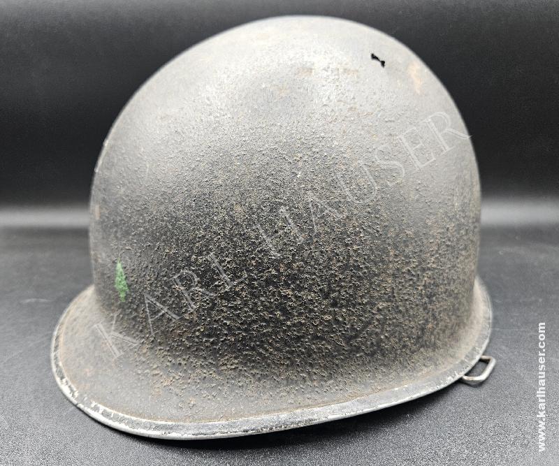 Art.  us-m1-helmet-shell-front-seam-swivel-bail-91st-infantry-division