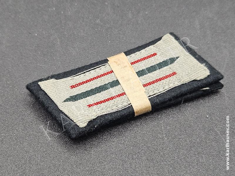 Art.  wehrmacht-heer-paar-kragenspiegel-mannschaft-artillerie-mint