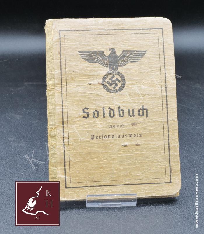 Art.  wehrmacht-soldbuch-fur-einen-inhaber-des-gebirgsjager-des-heeres-mit-ein-andere-ausweis