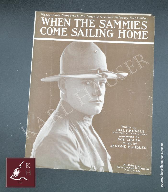 Art.  when-the-sammies-come-sailing-home-world-war-2-sheet-music